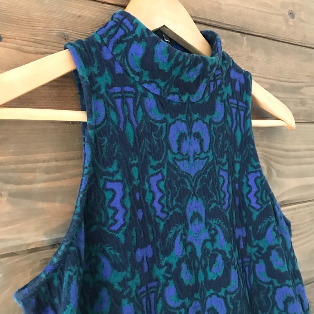 Free People | Amelia Knit Drop Waist Shift Dress - Picture 4 of 6